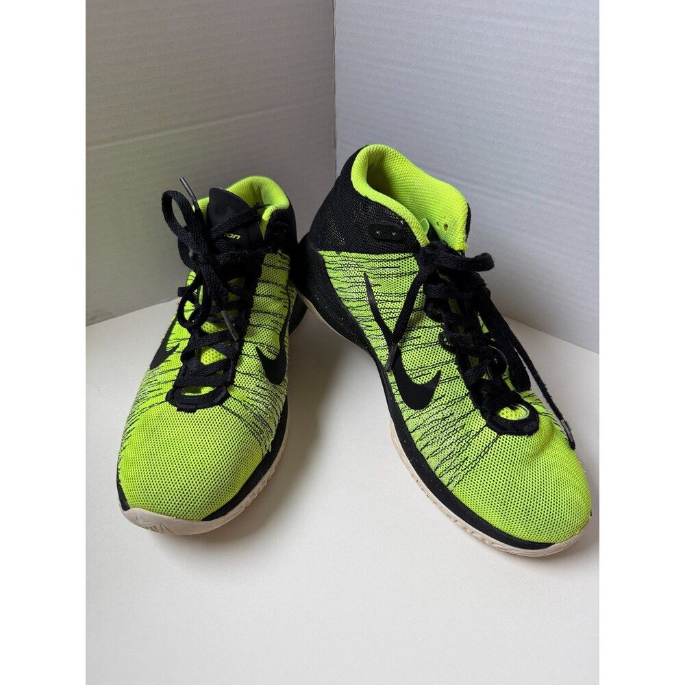 Nike Zoom Ascention Basketball Shoes Youth 5.5 Yellow & Black